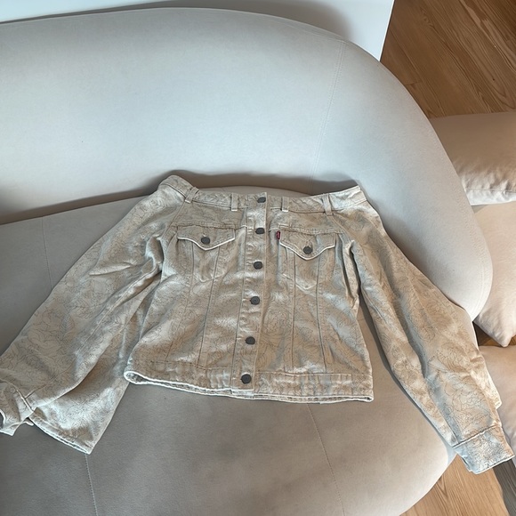 Jeans shirt off the shoulder - Levis x Ganni - Picture 3 of 3